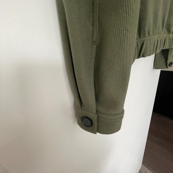 Olive green utlity jacket Banana Republic size M - Picture 4 of 4